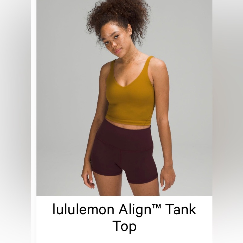 Lululemon tank top size 8